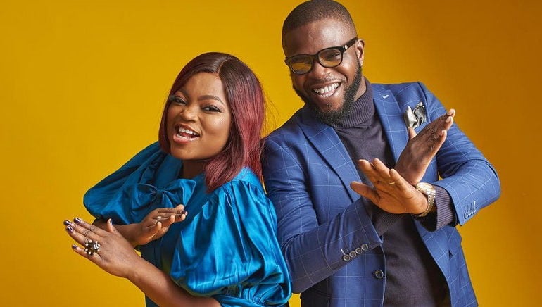 Funke Akindele and JJC Skillz