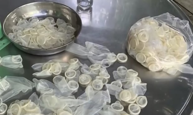EXTRA: Vietnam police bust dealers selling 'recycled condoms'