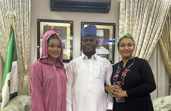 Phyna ecstatic as she meets Kogi governor, wife