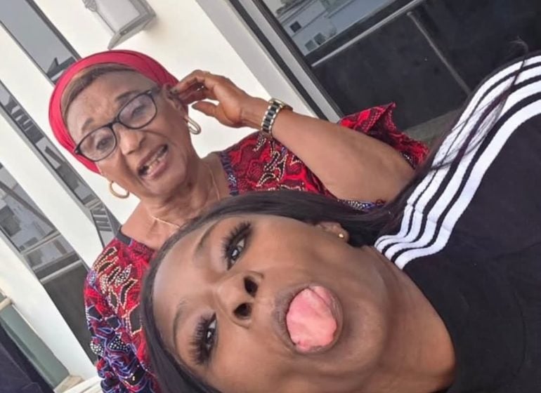 Natasha Osawaru visits 2Baba’s mother — months after she opposed their union